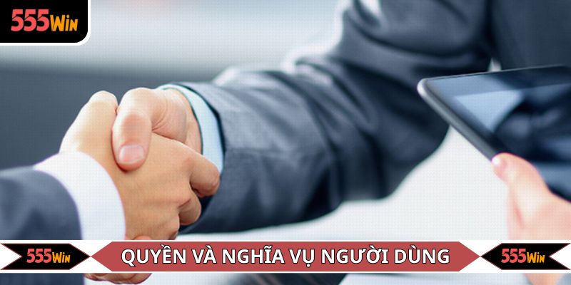 2 nội dung quan trọng về quyền và trách nhiệm người dùng