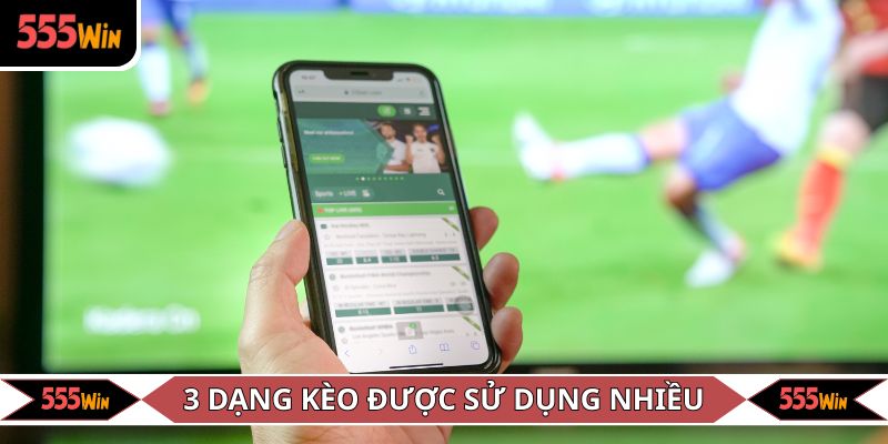 3 Dạng kèo được sử dụng nhiều trong cá cược bóng đá